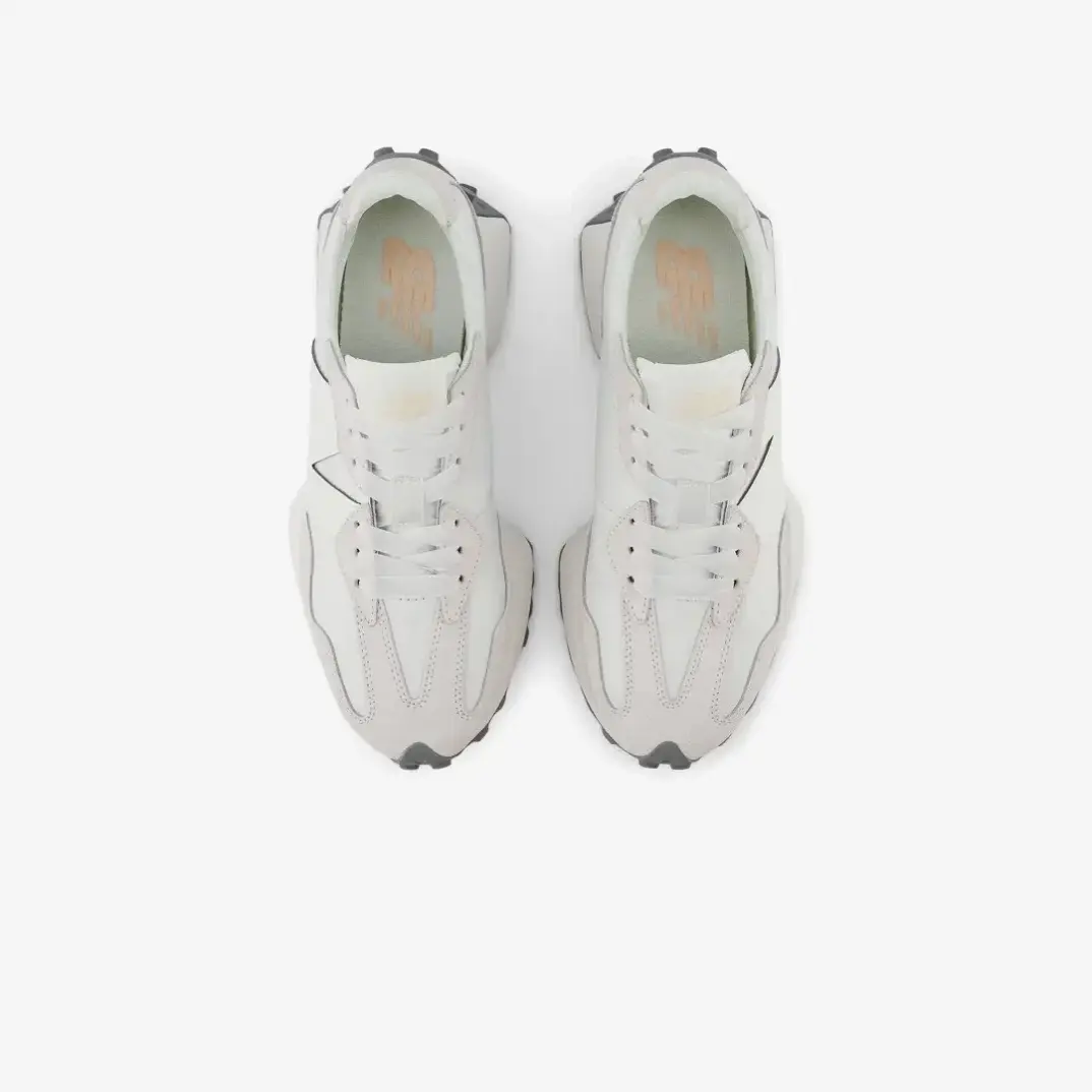 327 Unisex Spor Ayakkabı Beyaz - 4