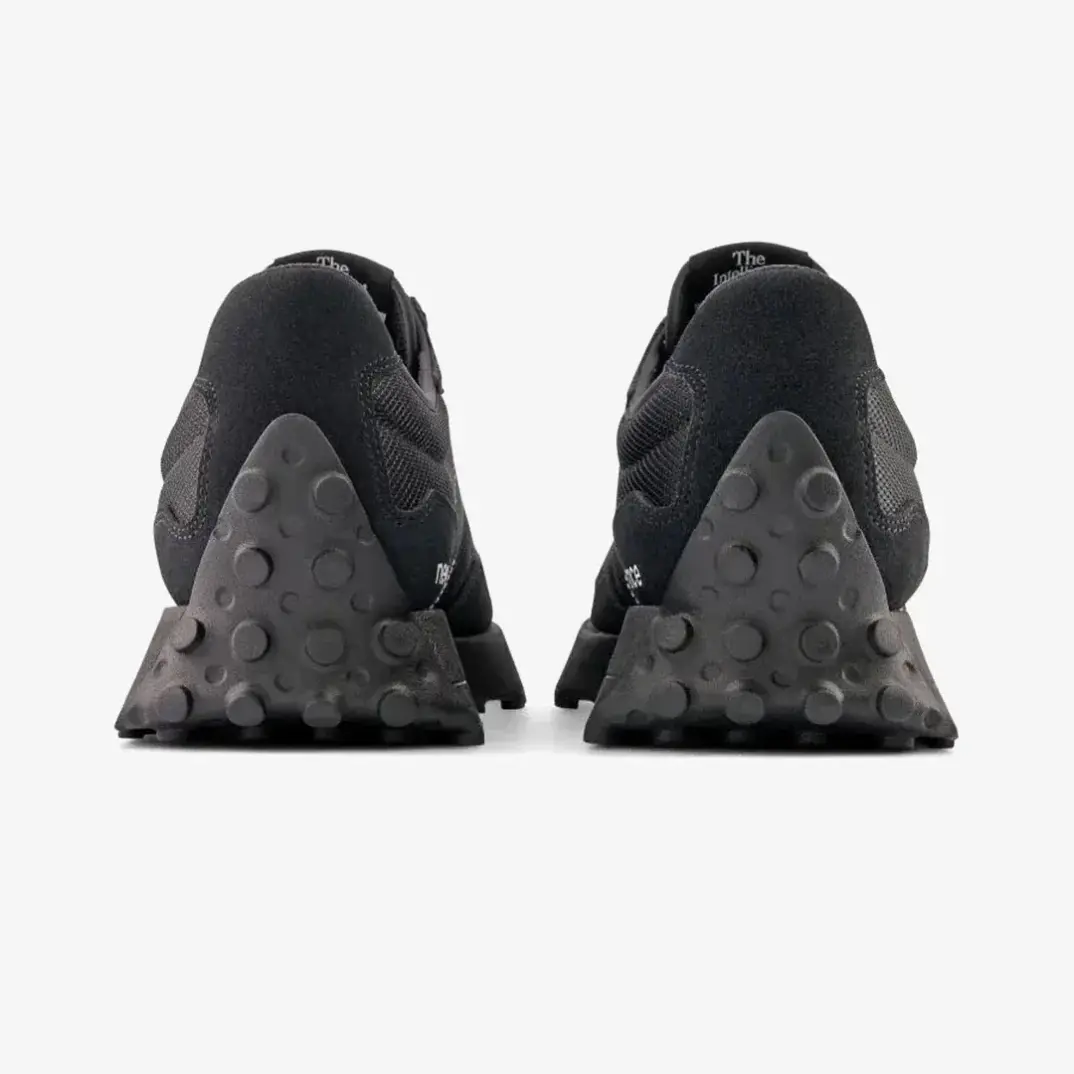 327 Unisex Spor Ayakkabı Siyah/Siyah - 2