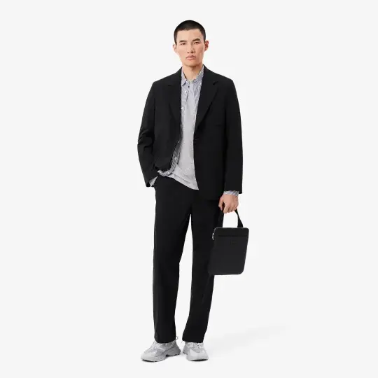 Classic Fit Bisiklet Yaka T-Shirt Gri - 2