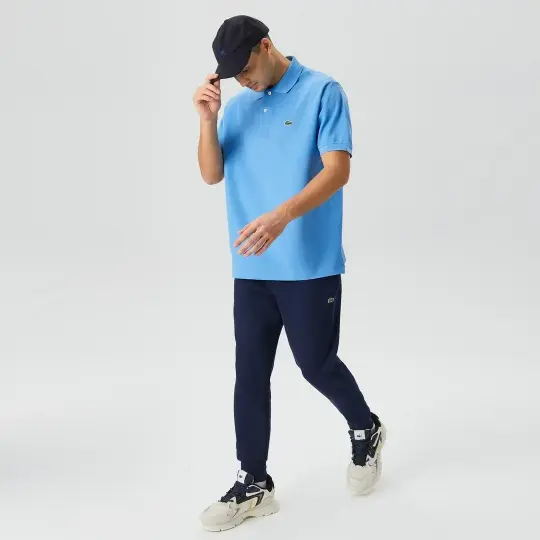 Classic Fit L1212 Polo Açık Mavi - 3