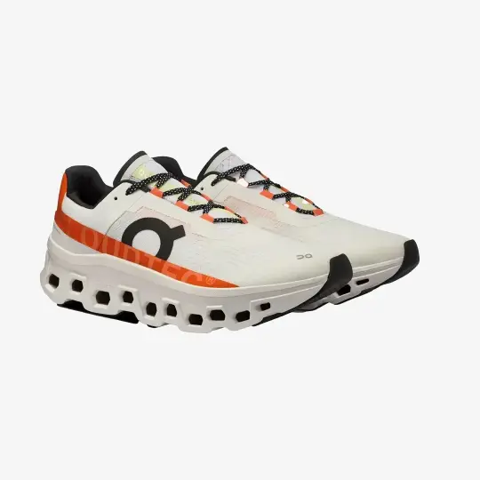 Cloudmonster Koşu Ayakkabısı Undyed White Flame Orange - 3