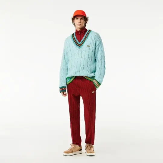 Monogram Eşofman Altı Kırmızı - 3