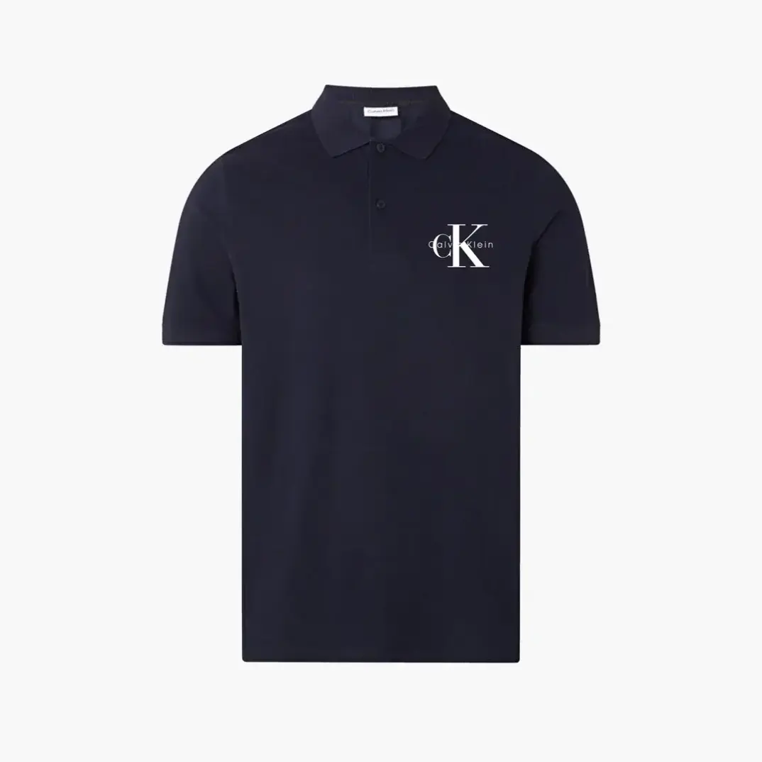 Monologo Polo T-Shirt Lacivert - 1