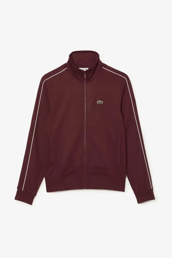 Regular Fit Fermuarlı Sweatshirt Kırmızı - 1