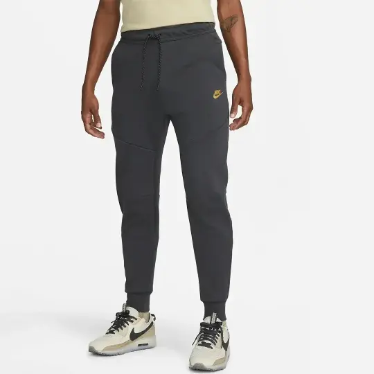 Tech Fleece Joggers Siyah  Antrasit  Gold