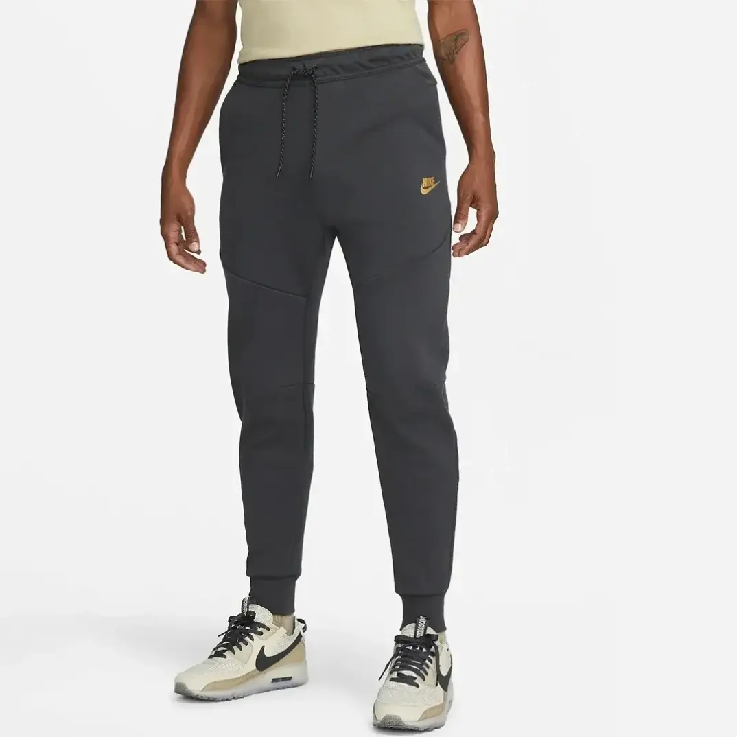 Tech Fleece Joggers Siyah  Antrasit  Gold - 1