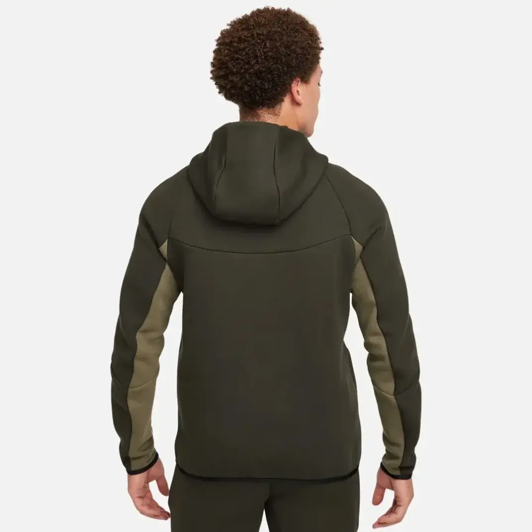 Tech Full-Zip Windrunner Hoodie SequoiaMedium OliveBlack - 2