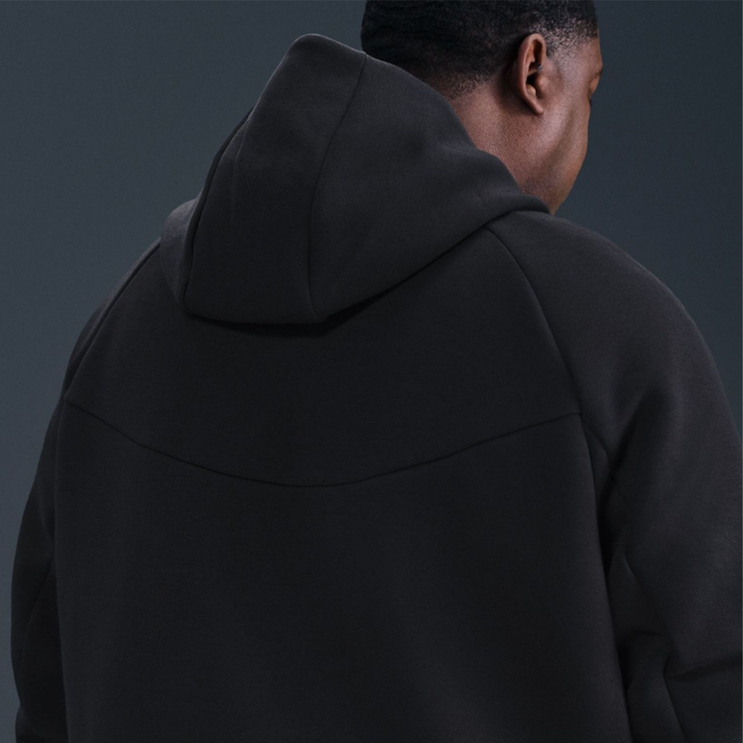 Tech Full-Zip Windrunner Hoodie Siyah - 4