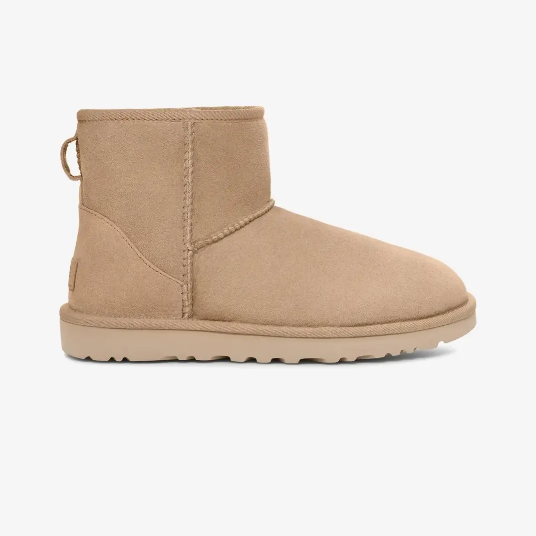 UGG Classic Mini II Kadın Krem Bot - 1
